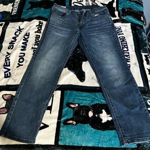 Levi’s blue 541 tapered jeans
